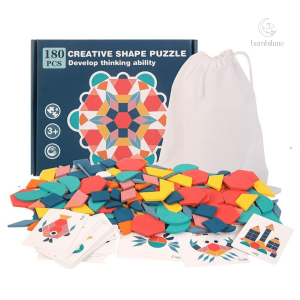 Puzzle de formes géométriques pour développer la créativité