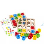 Puzzle coloré pour l'apprentissage des formes et couleurs