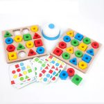 Jeu de coordination œil-main adapté aux jeunes enfants