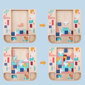 Jeu de réflexion Tetris adapté aux enfants de 7 à 8 ans
