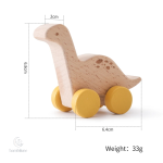 Dino sur roues, jouet stimulant pour les jeunes explorateurs