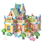 Kit construction bois créatif pour enfants