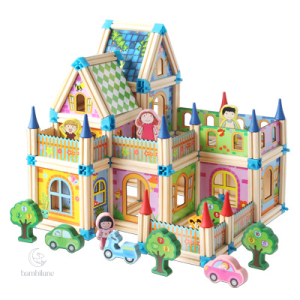 Kit construction bois créatif pour enfants