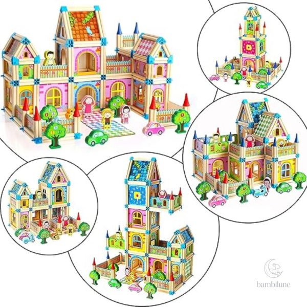 Jeu de construction écologique en bois