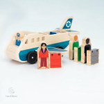 Transports publics en bois - jeu pour jeunes enfants