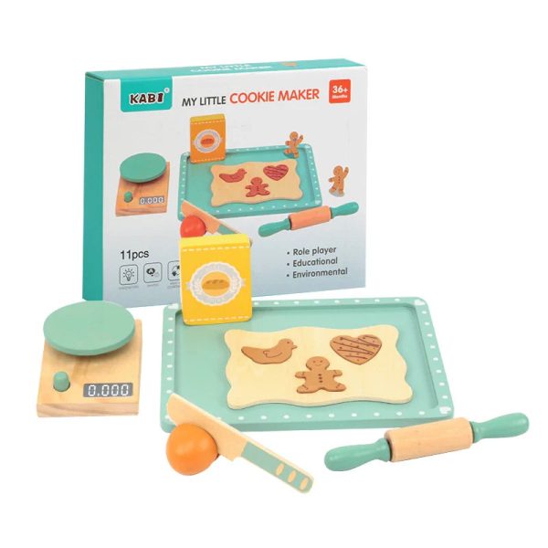 Set de cuisine en bois pour développer la créativité