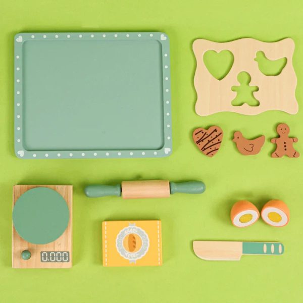 Kit de cuisine en bois pour les jeunes chefs en herbe