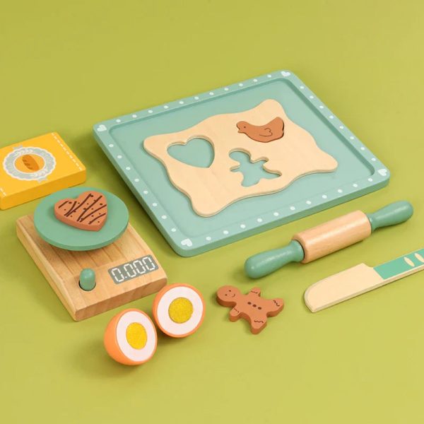 Outils en bois pour enseigner les compétences culinaires essentielles