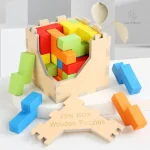 Puzzle interactif Tetris pour éveiller l'esprit des enfants