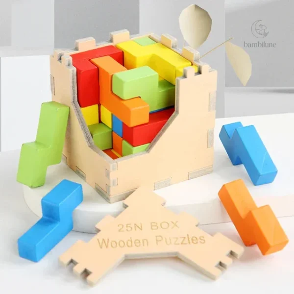 Puzzle interactif Tetris pour éveiller l'esprit des enfants