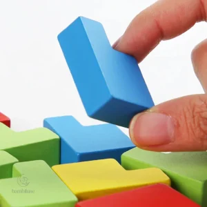 Jeu de construction Tetris 3D adapté aux jeunes enfants