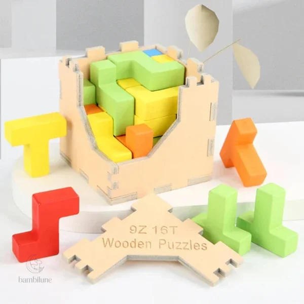 Woods – Activité de puzzle pour enfants de 4 à 5 ans