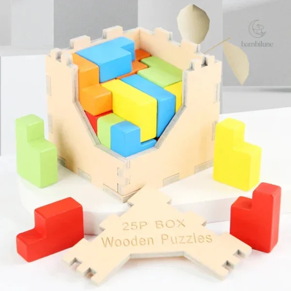 Tetris 3D : jeu de puzzle pour renforcer les compétences