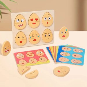 Woods - Expressions Oeufs - Jeu d'apprentissage interactif