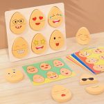Oeufs colorés pour stimuler l'apprentissage des petits