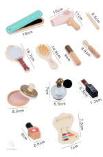 Accessoires de beauté ludiques pour enfants de 3 à 4 ans