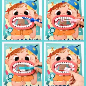 Activité de simulation de dentiste pour petits