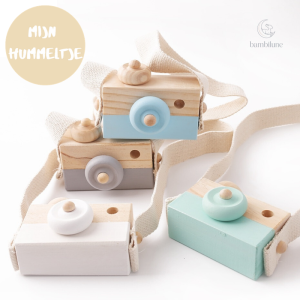 Appareil photo en bois pour enfants de 1 à 2 ans