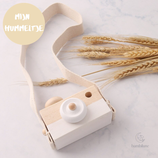 Appareil photo en bois, jouet ludique pour jeunes enfants