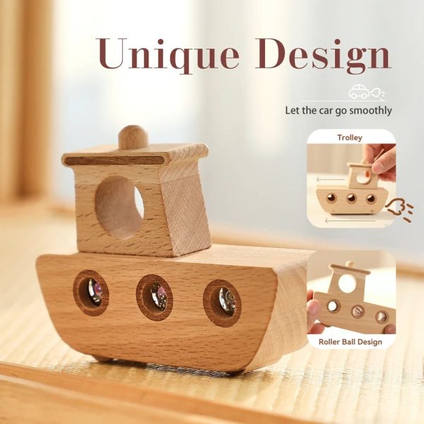 Bateau coloré pour l'imagination des tout-petits