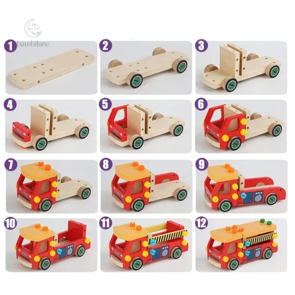 Véhicule adapté aux petits pour jouer et apprendre