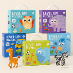 Puzzle créatif 6 en 1 pour motricité fine des enfants