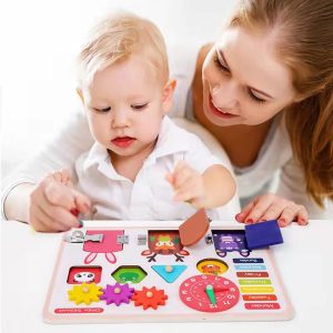 Plateau de jeu pour petits explorateurs - Puzzle sensoriel
