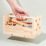 Ensemble d'outils en bois pour petites mains créatives