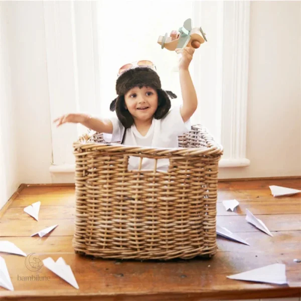 Jouet en bois inspiré de la méthode Montessori pour jeunes enfants