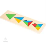 Jouet Montessori pour encourager l'exploration des couleurs