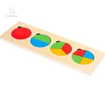 Puzzle en bois durable pour un jeu éducatif sécurisé