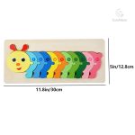 Puzzle en bois pour enfants de 4 à 5 ans