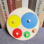 Puzzle géométrique Montessori pour les tout-petits
