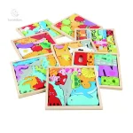 Woods - Puzzle de formes adapté aux enfants de 3 à 4 ans