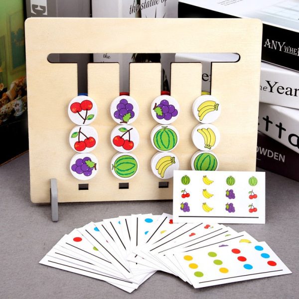 Puzzle Montessori - Raisonnement logique pour enfants de 2 à 3 ans