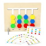 Jeu de puzzle stimulant la réflexion des enfants de 2 à 3 ans