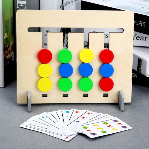 Puzzle coloré pour renforcer les compétences cognitives des jeunes enfants
