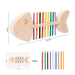 Woods - jeu d'éveil sur les couleurs avec un poisson amusant