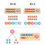 Jeu éducatif de mathématiques pour enfants de 4-5 ans