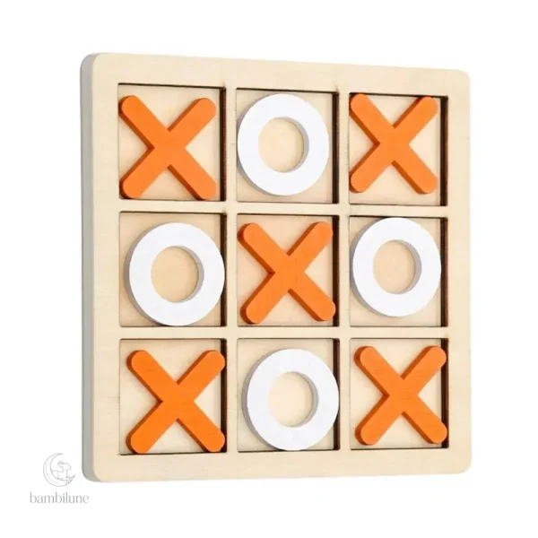 Jeu d'imitation avec aliments en bois