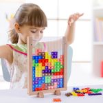 Jeu éducatif Tetris en version 3D pour petits enfants