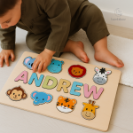 Woods - Puzzle de noms pour enfants de 1 à 2 ans