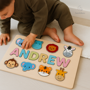 Woods - Puzzle de noms pour enfants de 1 à 2 ans