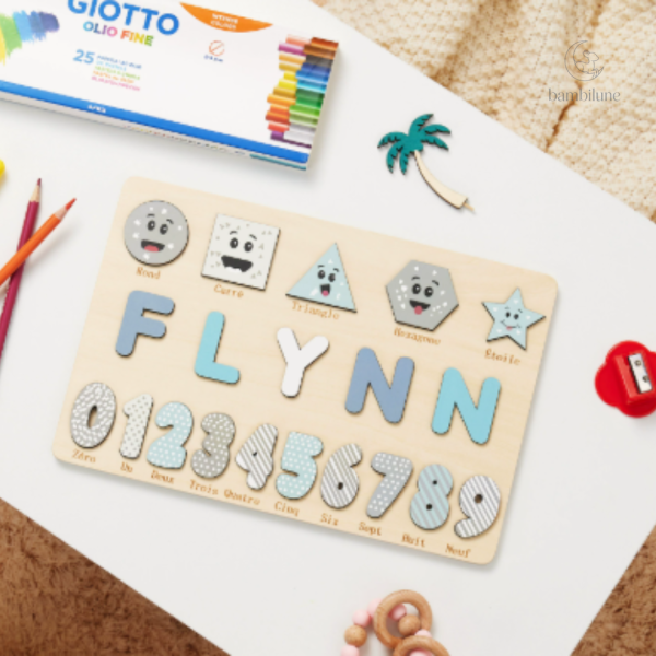 Woods - Puzzle de noms pour enfants de 1 à 2 ans - vue 2