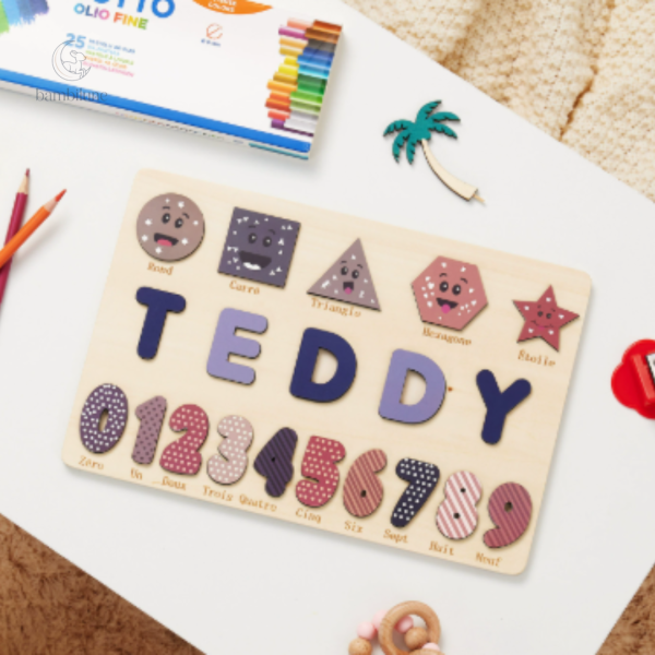 Woods - Puzzle de noms pour enfants de 1 à 2 ans - vue 4