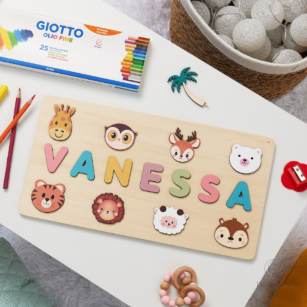 Woods - Puzzle de noms pour enfants de 1 à 2 ans - vue 10