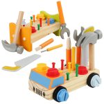 Planche à vis Montessori pour voiture - Jouet éducatif