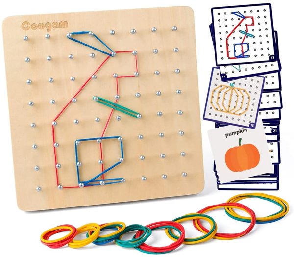 Table géométrique Woods pour enfants de 3 à 4 ans
