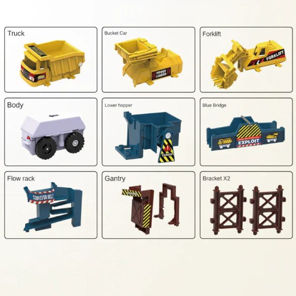 Construction amusante pour créer des circuits de courses