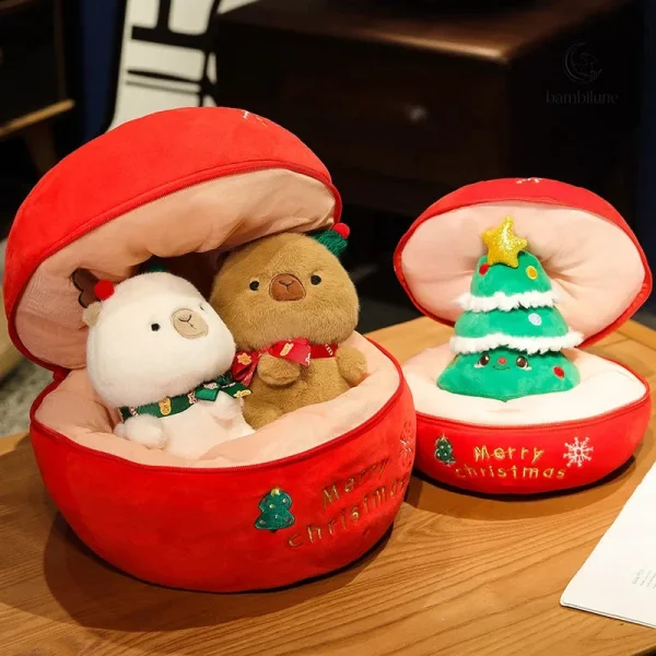 Peluche de Noël douce et festive pour les enfants